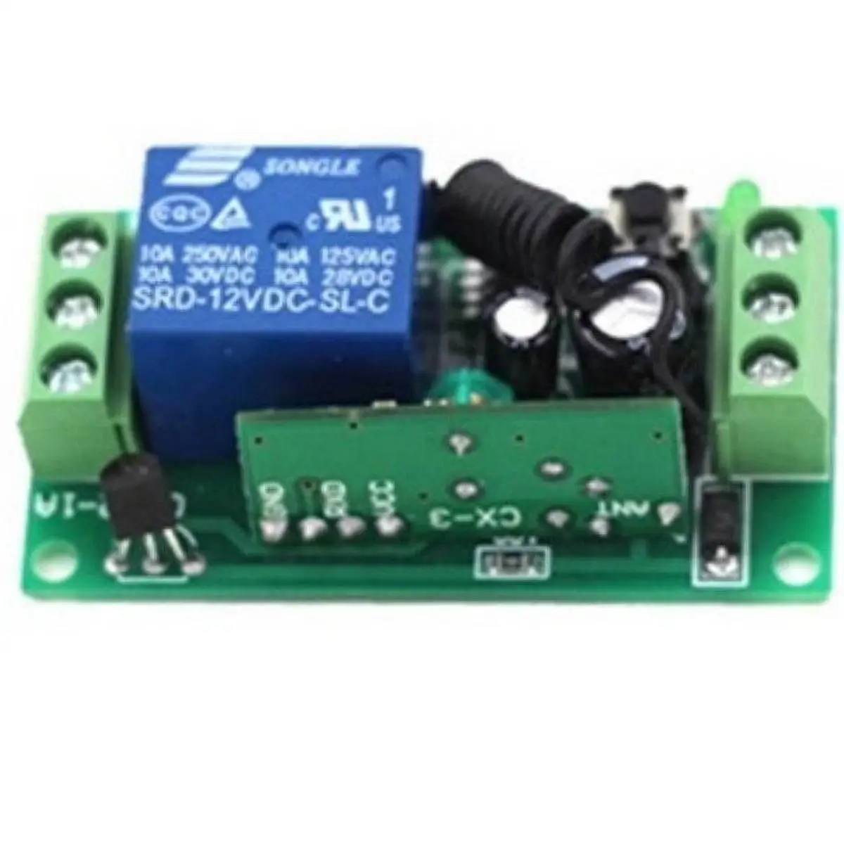 Ασύρματος δέκτης 1 ΕΝΤΟΛΗΣ 12VOLT 1 ΚΑΝΑΛΙ