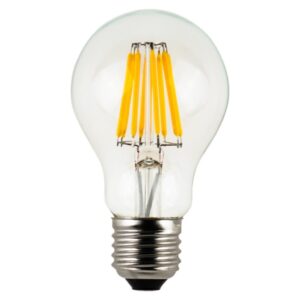 Λάμπα LED filament a60 8w E27 Dimmable (8 σειρές filamentX1W=8W) 6500k α60 8w