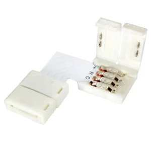 Set κονέκτορας σε σχήμα L για ταινία LED RGB