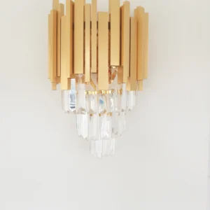 Απλίκα τοίχου με κρύσταλλα Gold