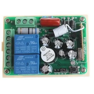 Ασύρματος δέκτης 2 εντολών 12Volt 2 κανάλια