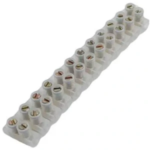 Ηλεκτρική κλέμα 12P 2mm² λευκή 20Α