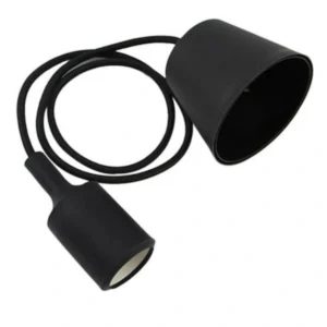 Κρεμαστό φωτιστικό οροφής E27 μαύρο