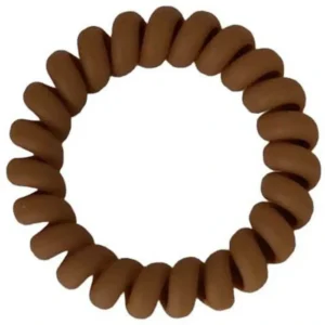 Λαστιχάκι μαλλιών 1 τεμάχιο καφέ