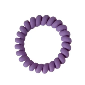 Λαστιχάκι μαλλιών 1 τεμάχιο σκούρο μωβ