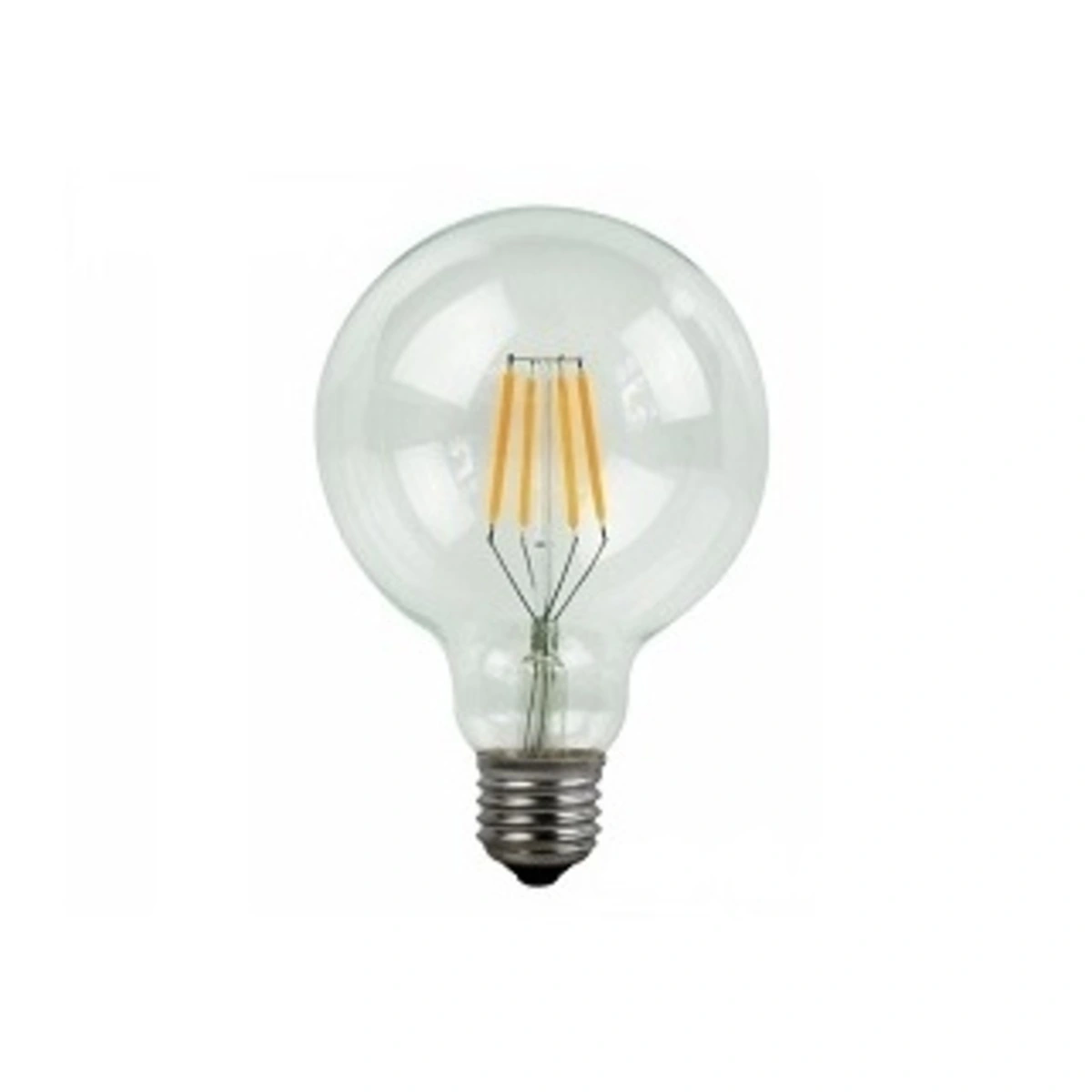 LED λαμπτήρας G95 E27 4W Θερμό Filament G95