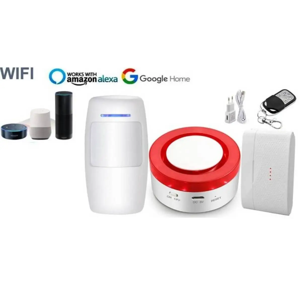 Ασύρματο Σετ συναγερμού WIFI - TUYA