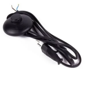 Διακόπτης ποδιού με 3,6 μέτρα καλώδιο μαύρο