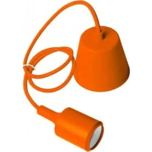 Κρεμαστό φωτιστικό οροφής E27 πορτοκαλί