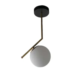 Κρεμαστό φωτιστικό οροφής με λάμπα G9 σε χρυσό χρώμα Serenity 22