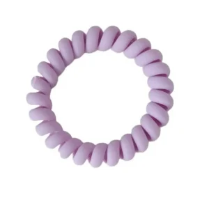 Λαστιχάκι μαλλιών 1 τεμάχιο ανοιχτό μωβ