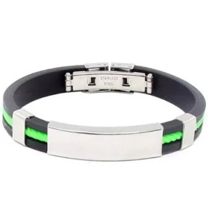 Μοντέρνο ανδρικό βραχιόλι από ανοξείδωτο μέταλλο stainless steel AST11