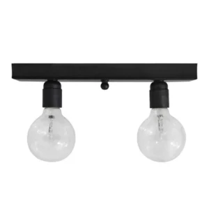 Φωτιστικό οροφής - Πλαφονιέρα δίφωτο (με 2 ντουί) E27 R50 CONE2