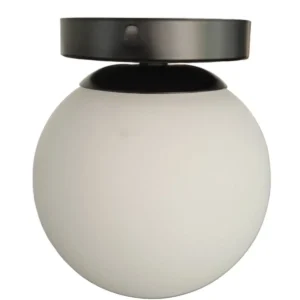 Φωτιστικό οροφής – Πλαφονιέρα σε μαύρο χρώμα με μπάλα 13 εκατοστά Serenity 15