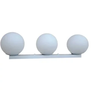 Φωτιστικό μπάνιου Serenity 36 με 3 μπάλες 15 εκατοστά σε λευκό χρώμα