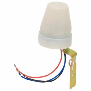 Φωτοκύτταρο - αισθητήρας νυκτός Μέρα/Νύχτα 10A 230V AC Ρυθμιζόμενος σε Λευκό Χρώμα